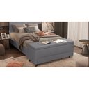 Ver imagem 2 de Puff Baú Sapateira Casal 138x50x48cm Móveis Digital