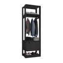 Ver imagem 2 de Guarda Roupa Closet Modulado 1 Cabideiro 1 Porta Titan