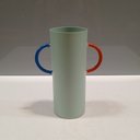 Ver imagem 5 de Vaso Decorativo Enfeite Casa Metal 15x11x11cm Verde