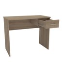 Ver imagem 5 de Mesa de Escritório Arapeí 90cm 1 Gaveta Politorno Castanho Castanho/castanho