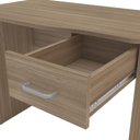 Ver imagem 2 de Mesa de Escritório Arapeí 90cm 1 Gaveta Politorno Castanho Castanho/castanho