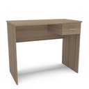 Ver imagem 3 de Mesa de Escritório Arapeí 90cm 1 Gaveta Politorno Castanho Castanho/castanho