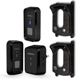 Campainha Intelbras sem Fio Cib 101 com 2 Pontos e Protetor - 2