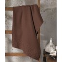 Ver imagem 1 de Toalha de Rosto Dohler Felpudo Jacquard Confort Marrom