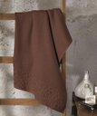 Ver imagem 1 de Toalha de Rosto Dohler Felpudo Jacquard Confort Marrom