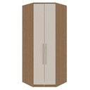 Ver imagem 1 de Modulado Canto Closet 2 Portas 245cm Rimo Setiba Plus Carvalho/off White