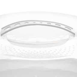 Boleira Branca de Plástico com Tampa e Alça Prato para Bolo 28cm Doces e Tortas Lyor - 5