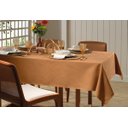 Ver imagem 1 de Toalha de Mesa Retangular 12 Lugares Sempre Limpa Herbare Terracota Karsten