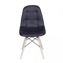 Ver imagem 6 de Conjunto Mesa Tampo de Vidro com 4 Cadeiras Botonê Estofadas Espresso Móveis Preto