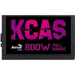 Fonte Atx sem Cabo 800w Kcas Preto Aerocool Kcas 800w - 5