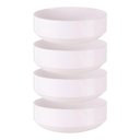 Ver imagem 1 de Jogo 4 Tigelas Bowl Empilhável 20cm Paola Porcelana Branca C