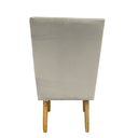 Ver imagem 4 de Kit 08 Cadeiras para Sala de Jantar Ana Pés Palito Suede Bege- D'classe Decor