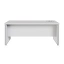 Ver imagem 5 de Escrivaninha Mesa Escritório Diretor com Caixa de Tomadas e Porta Objetos 200cm Corporate Cinza