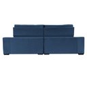 Ver imagem 6 de Sofá Retrátil e Reclinável 3,15m Cama inBox Big Puffer com SoftGel D40 Velupluma Azul