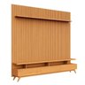 Rack com Painel Ripado para até Tv 85 Polegadas 230cm 100% MDF Yucca CabeCasa MadeiraOriginals - 7