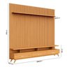 Rack com Painel Ripado para até Tv 85 Polegadas 230cm 100% MDF Yucca CabeCasa MadeiraOriginals - 3