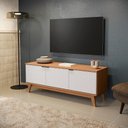 Ver imagem 1 de Rack Kappesberg 3 Portas 3d Canela/branco 136cm