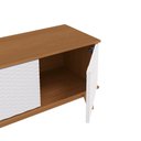 Ver imagem 6 de Rack Kappesberg 3 Portas 3d Canela/branco 136cm