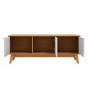 Ver imagem 7 de Rack Kappesberg 3 Portas 3d Canela/branco 136cm
