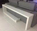 Ver imagem 1 de Aparador Mesa para Sofá Sala com Estrutura Ferro Oculto
