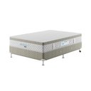 Ver imagem 1 de Cama Box Casal Bio Ocean Spubio Incofal Bege 138x188x55cm