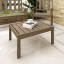 Ver imagem 2 de Mesa de Centro 76x60cm Rústica para Jardim Meneghetti