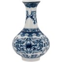 Ver imagem 1 de Vaso 13x8x8cm Cerâmica Azul