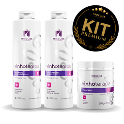 Kit Alisamento Vinhoterapia Progressiva 3Kg Tree Liss - 1