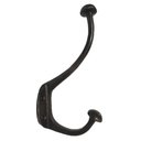 Ver imagem 1 de Cabide Pendurador Dois Ganchos Em Bronze Oxidado 16 Cm Lindo