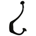 Ver imagem 2 de Cabide Pendurador Dois Ganchos Em Bronze Oxidado 16 Cm Lindo