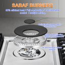 Ver imagem 5 de Cooktop a Gás Amzchef 36" com 5 Bocas Sabaf, Conversível Ng/lpg (inox)