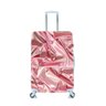 Capa Protetora para Mala Viagem Pequena Cetim Rosa - 1