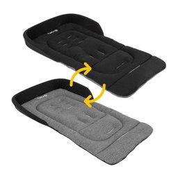 Almofada para Carrinhos Safecomfort Black Dark Melange - Safety 1st - 1