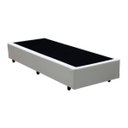 Ver imagem 1 de Cama Box Base Solteiro Corino Branco 88x188x42