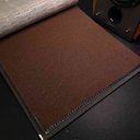Ver imagem 3 de Kit 2 Almofada Impermeável 40x40 Assento Externa Acquablock - 238 - Lisato Marrom Camurça - Liso