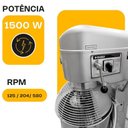 Ver imagem 4 de Batedeira Planetária 40 Litros 3 Velocidades BATI40 Rhino 220V
