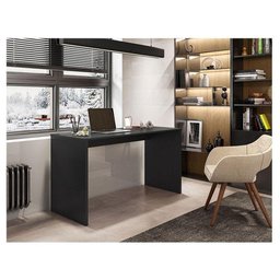 Mesa para Computador Gávea Preto Trama - Móveis Leão - 3 Mesa para Computador Gávea Preto Trama - Móveis Leão - 3