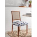 Ver imagem 1 de Kit 4 Capas para Assento de Cadeira, Estampadas