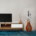 Ver imagem 2 de Vaso de Chão Decorativo Grande Andromeda Mdf:marrom/85x30cm