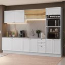 Ver imagem 1 de Armário de Cozinha Completa 310 Cm Vik Madesa 01 Branco