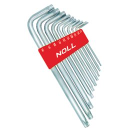 Jogo de Chaves Torx Longas - 10 Peças - Noll - 2