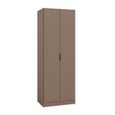 Ver imagem 3 de Guarda Roupa Planejado 100% MDF 2 Portas Orion CabeCasa MadeiraOriginals Marrom/Mocha