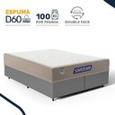 Ver imagem 3 de Cama Box + Colchão Gazin de Espuma D60 Double Face Force Plus Queen 158 cm