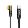 Cabo Carregador Mcdodo Usb-C Para Lightning Auto Off Led 90° 36W 3A 1,2m CA-1260 - 1