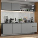 Ver imagem 2 de Armário de Cozinha Completa 240cm Suspenso Nice Madesa 04