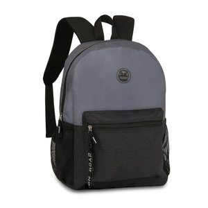 MOCHILA BOLSA CASUAL UNISSEX MODERNA ESTILOSA PREMIUM:Cinza