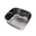 Ver imagem 1 de Cuba de Embutir Docol Invicta 46x42x22cm em Aço Inox Alto Brilho
