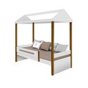 Ver imagem 2 de CAMA SOLTEIRO SARA BRANCO MEL SEM LED