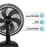 Ventilador de Mesa Philco, 3 Velocidades, 150 W Turbo - Pvt41a - 5