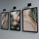 Ver imagem 1 de Conjunto De Quadros Trio Folhagem